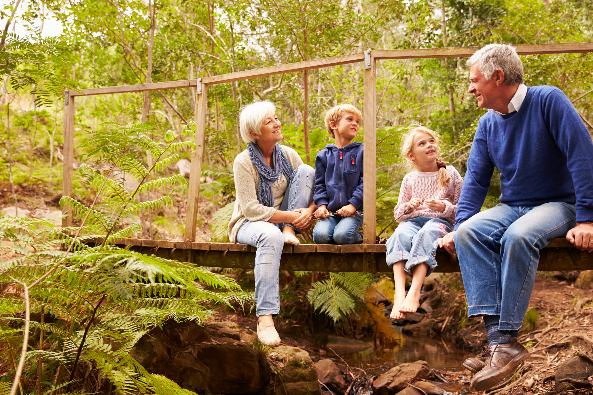 Grandparents with Grandkids